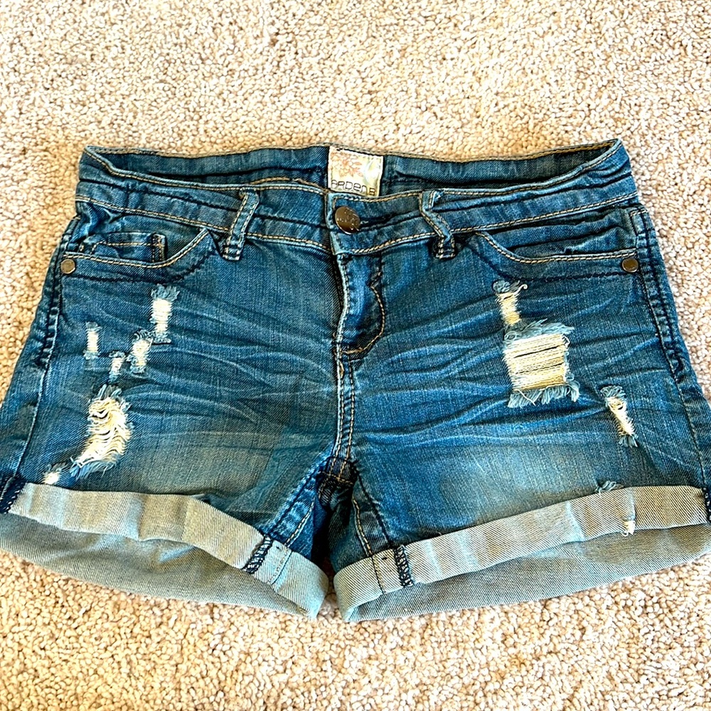 Jean shorts Size 0 - Picture 1 of 4